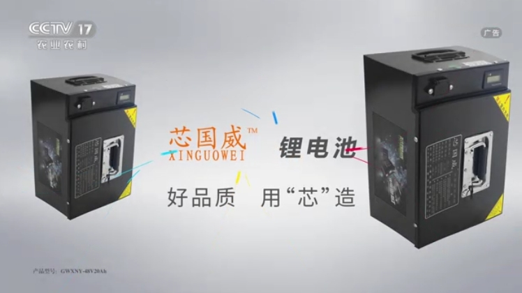 CCTV-17 芯国威电动车锂电池