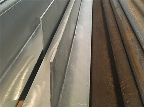 hot dipped galvanized T steel